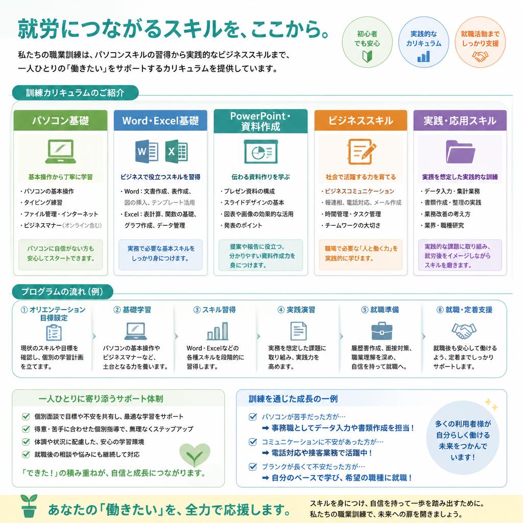 職業訓練プログラム