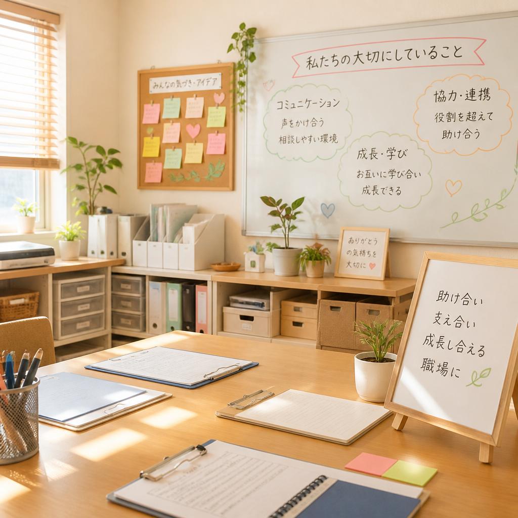 チームで支え合う文化