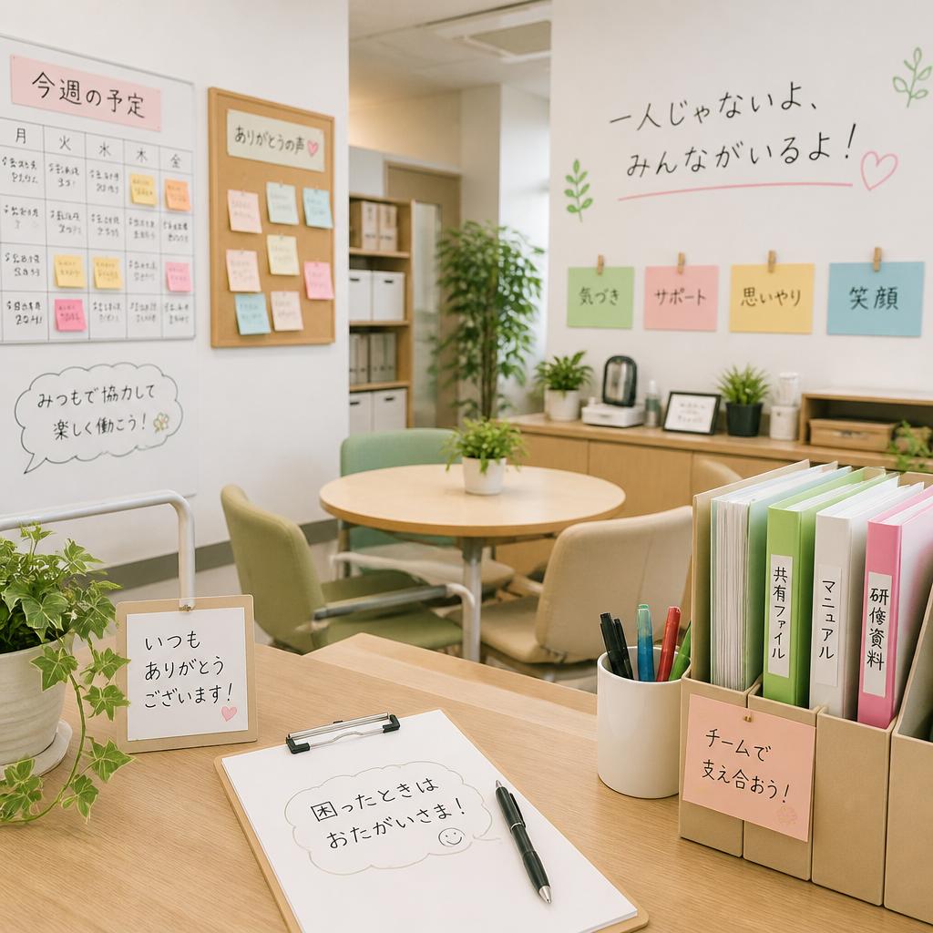5. 明るくアットホームな職場環境