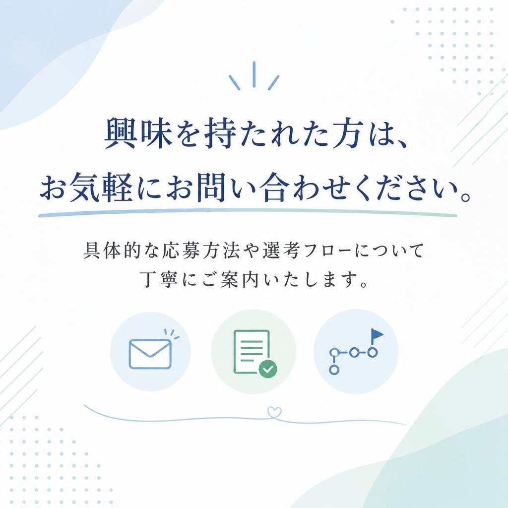 お問い合わせ・応募について