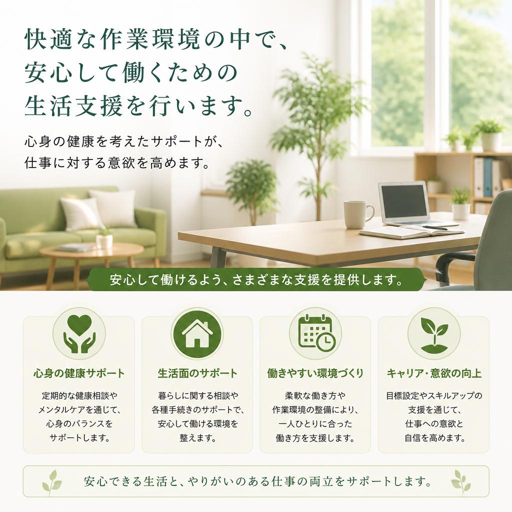 5. 安心して働ける環境づくり