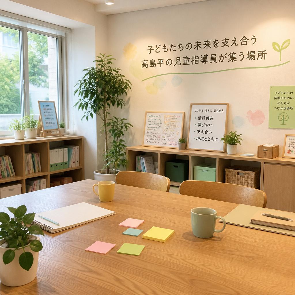 子どもたちの未来を支え合う高島平の児童指導員が集う場所