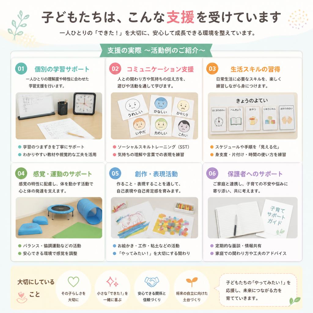 実際の支援の様子