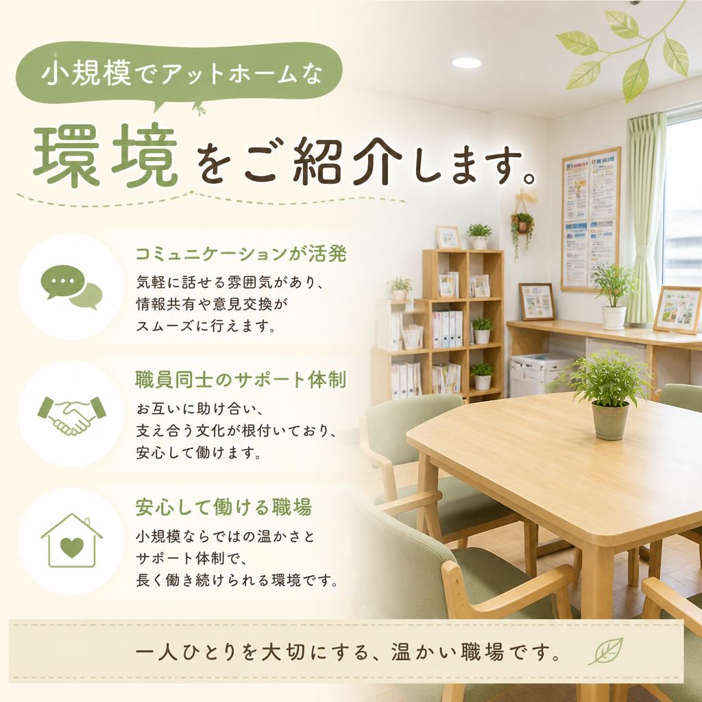 職場の魅力