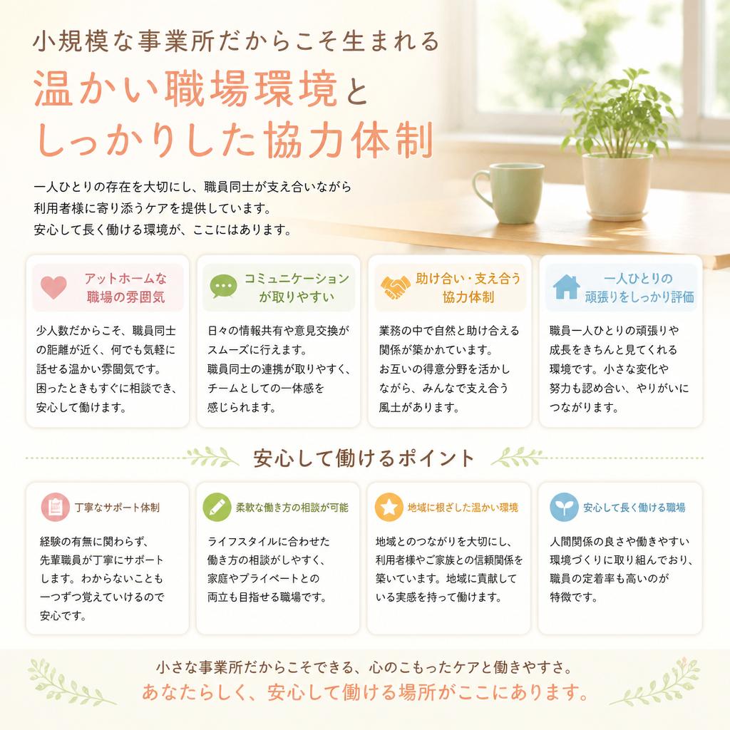 職場環境とチームワーク