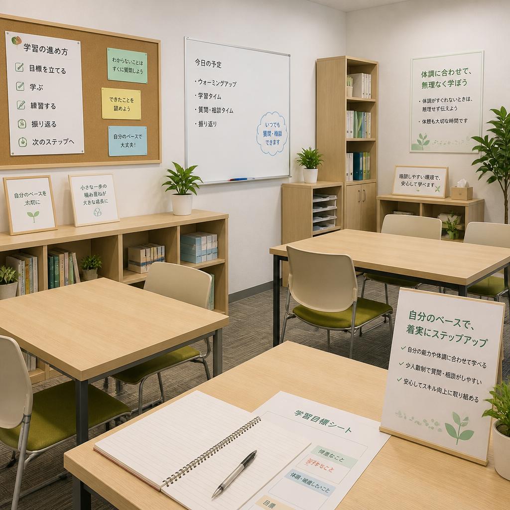自分のペースで学べる環境