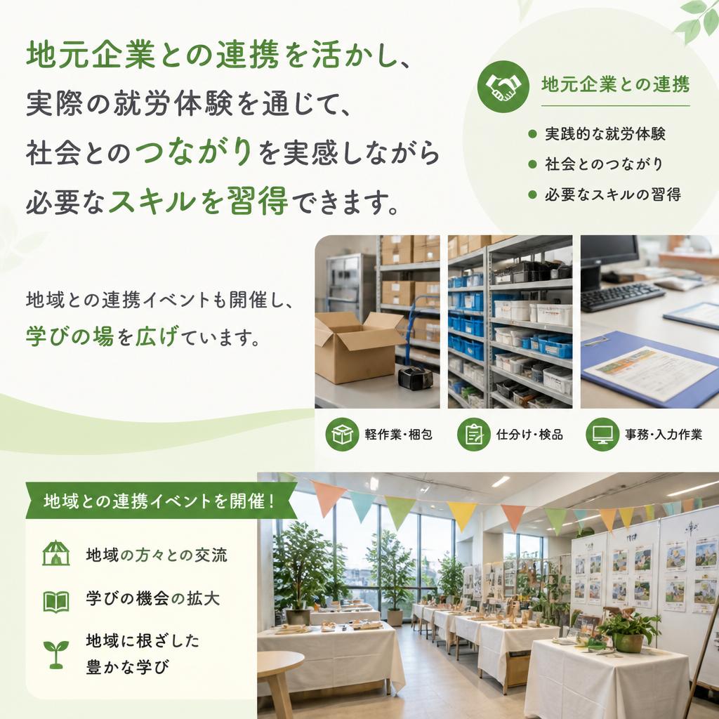 地域とのつながりを大切に
