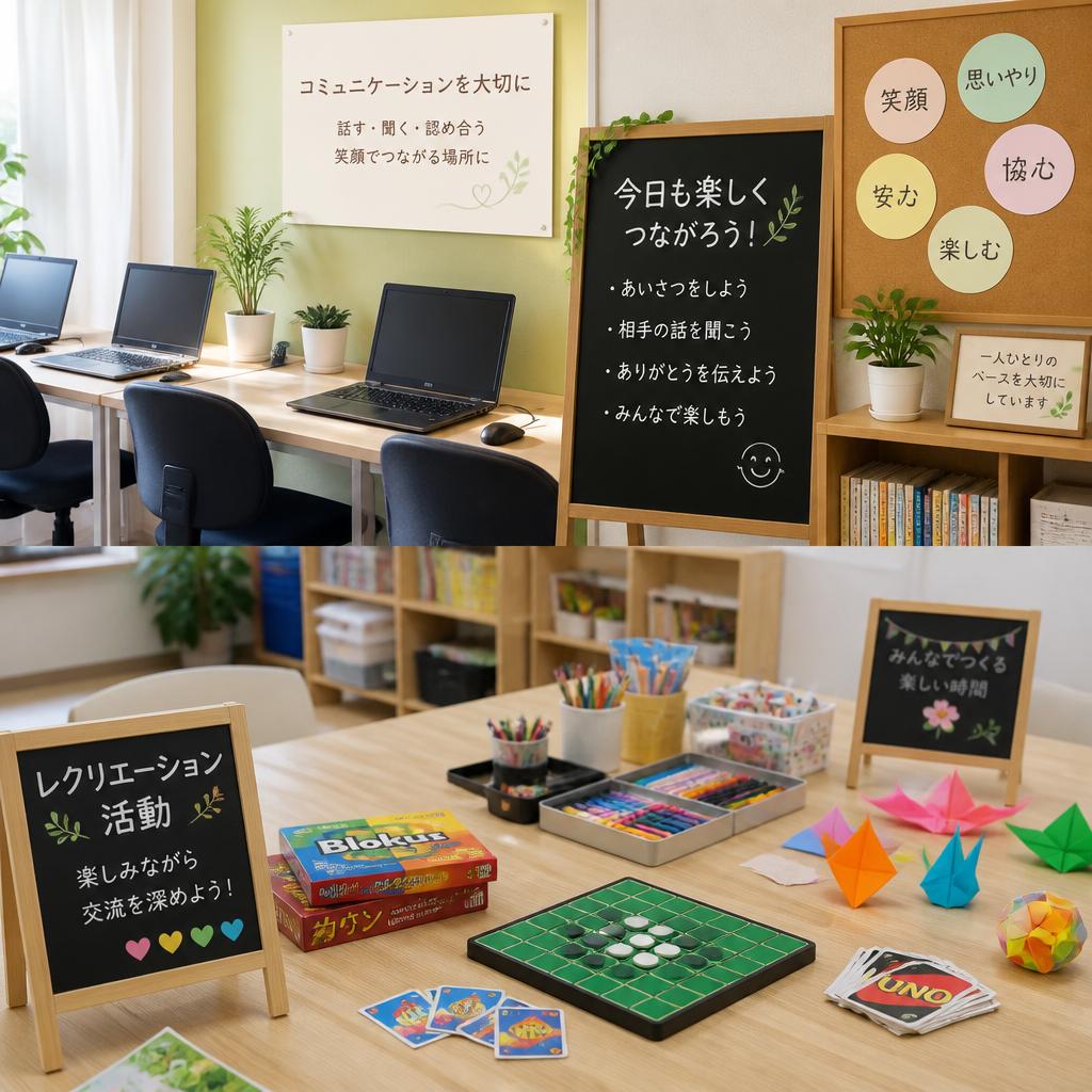 レクリエーション活動も充実