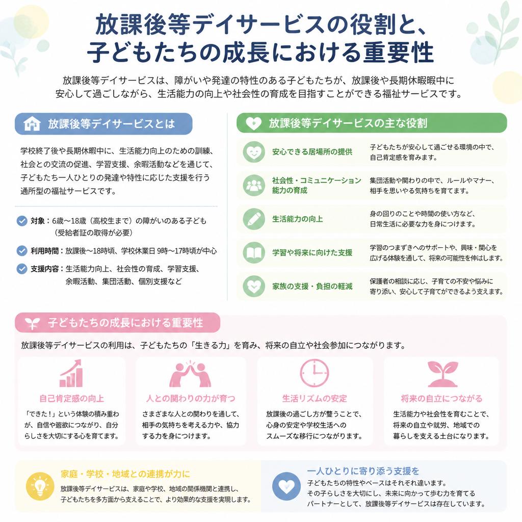 放課後の時間をもっと大切に