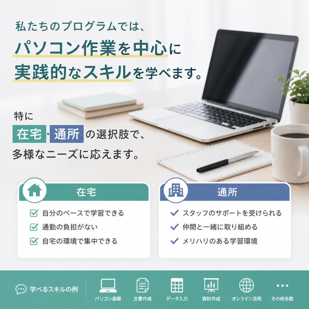 独自の職業訓練プログラム