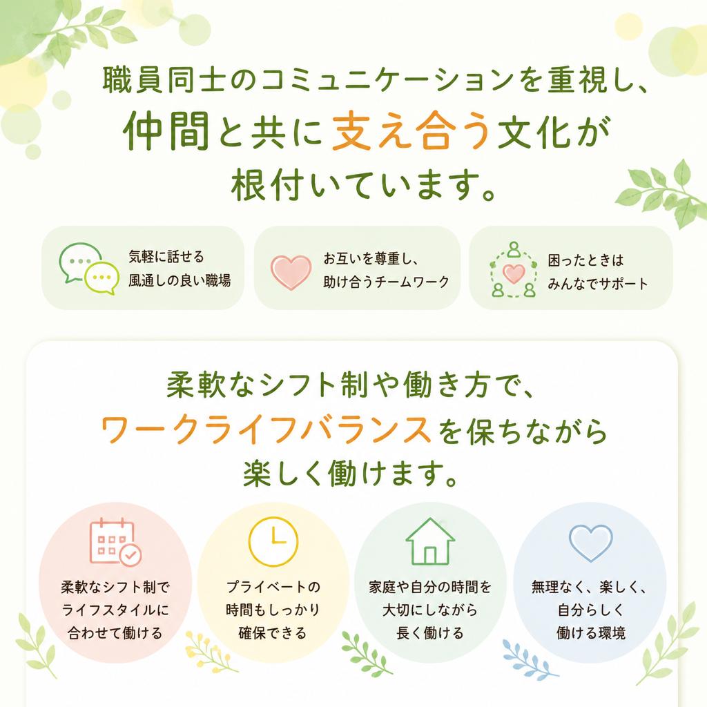 仲間とのチームワーク