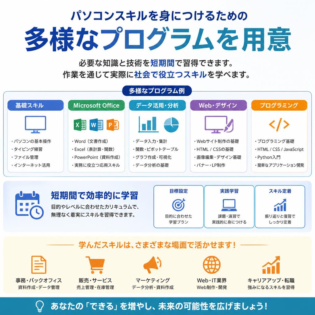 実践的なパソコン作業の導入
