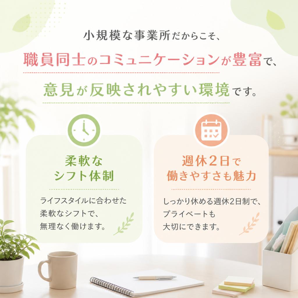 職場環境の魅力