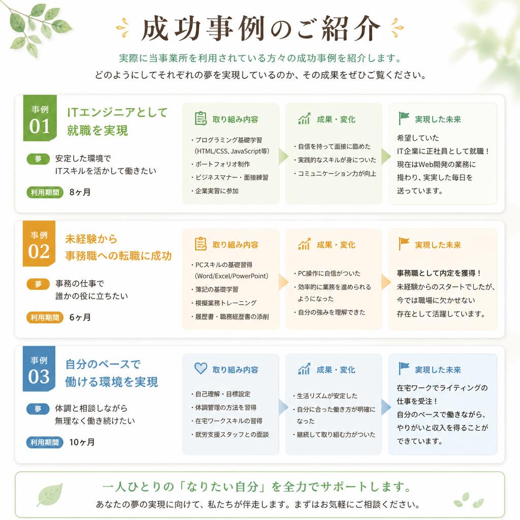 成功事例の紹介