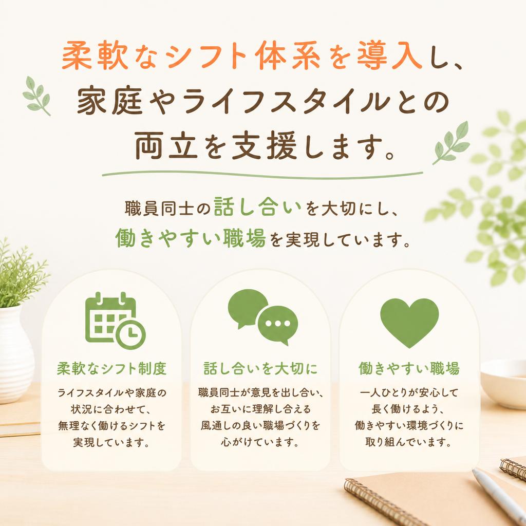 職場環境と働き方