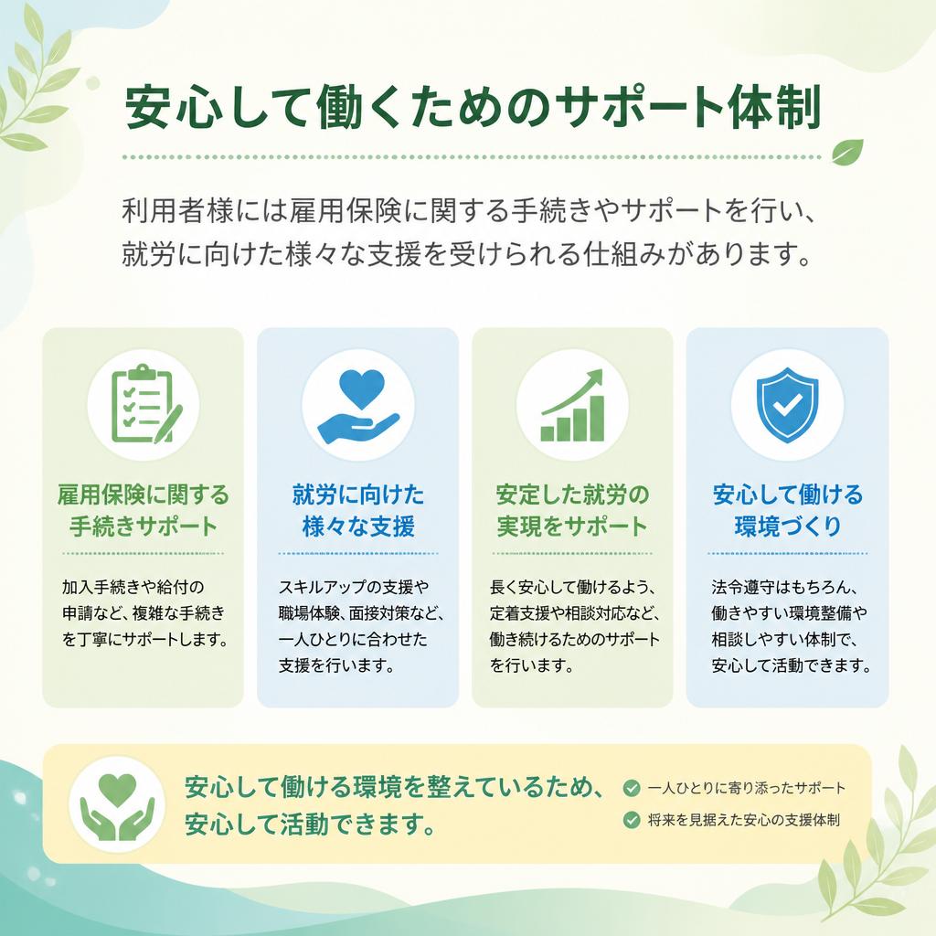 雇用保険とサポート
