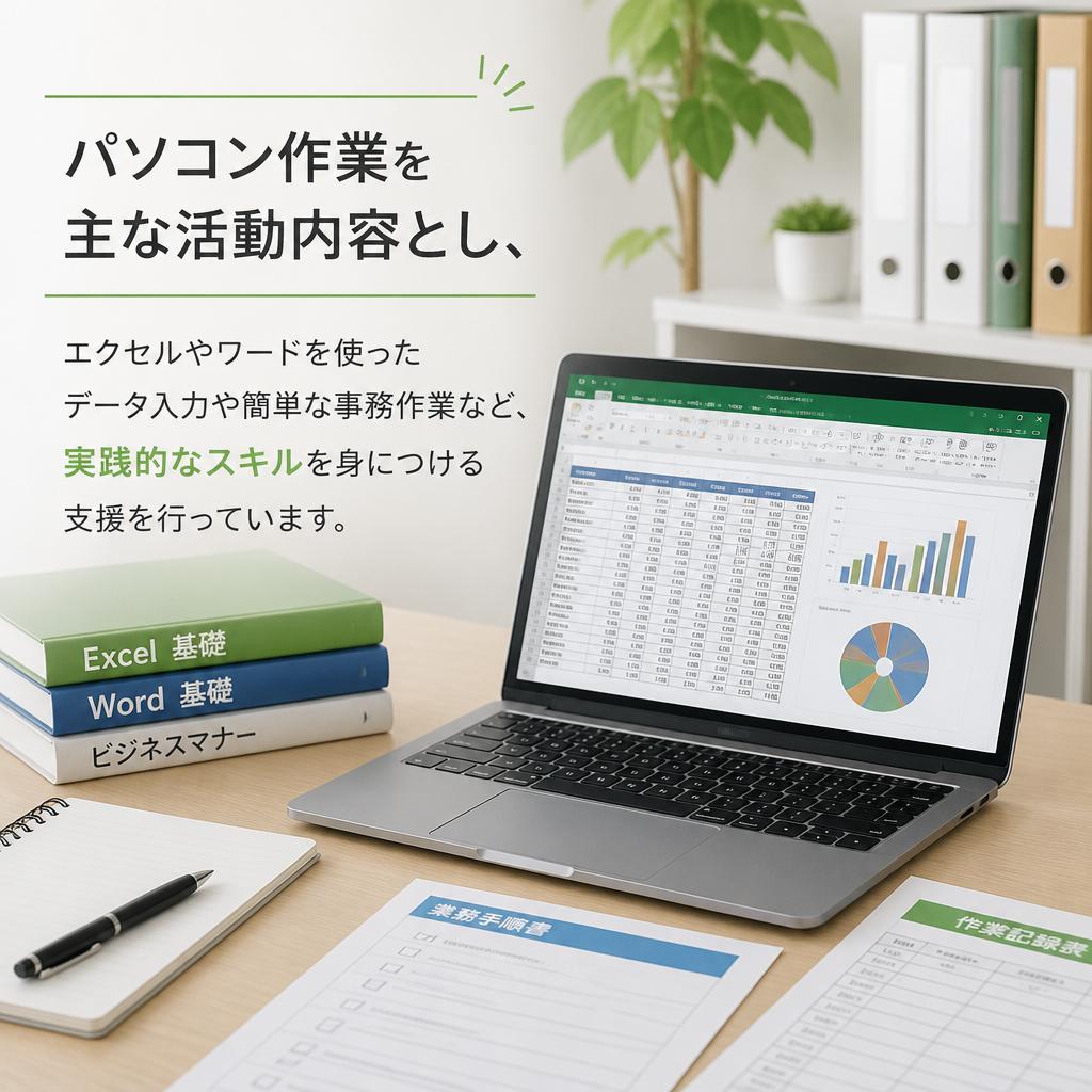 2. パソコン作業での具体的な支援内容