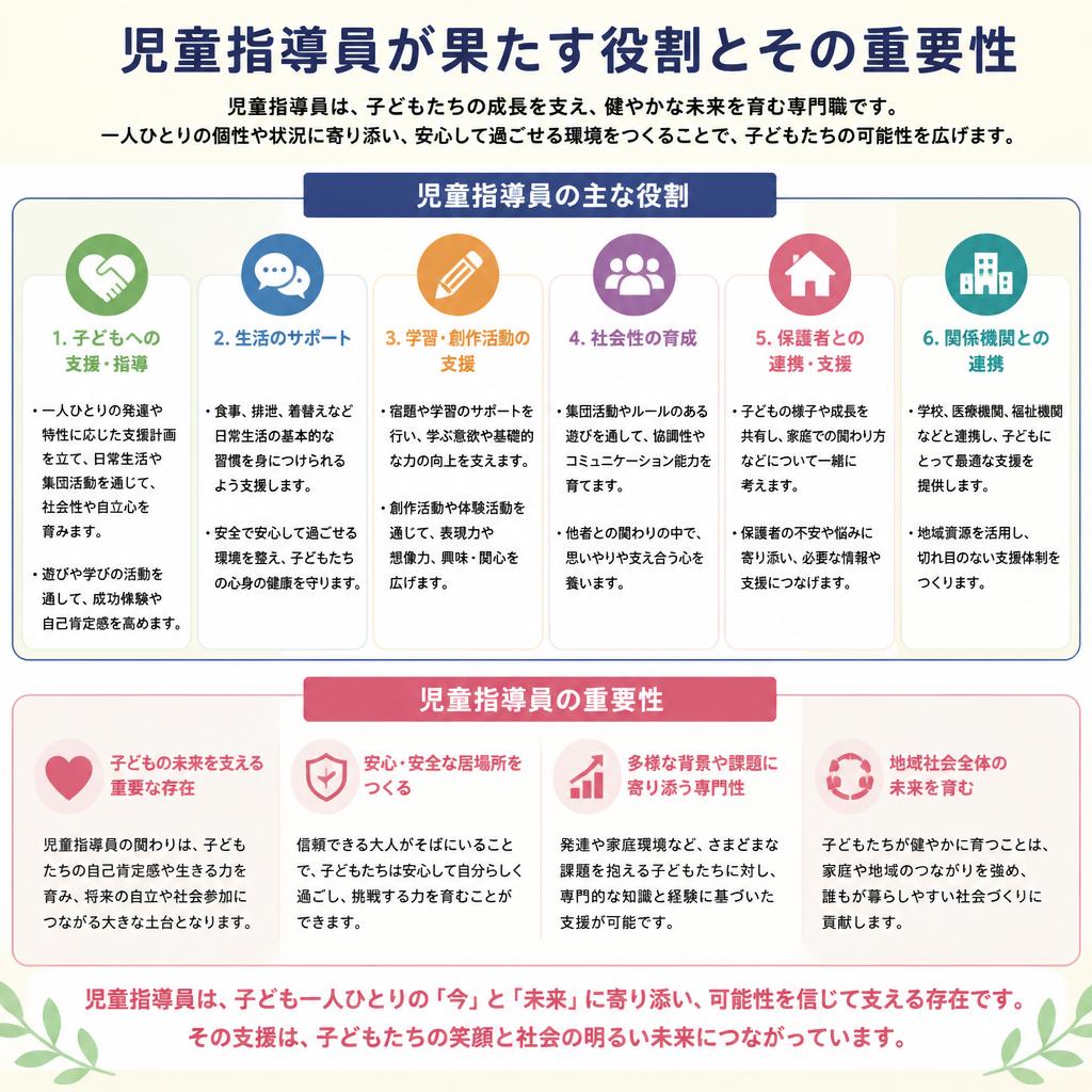 児童指導員の役割と重要性