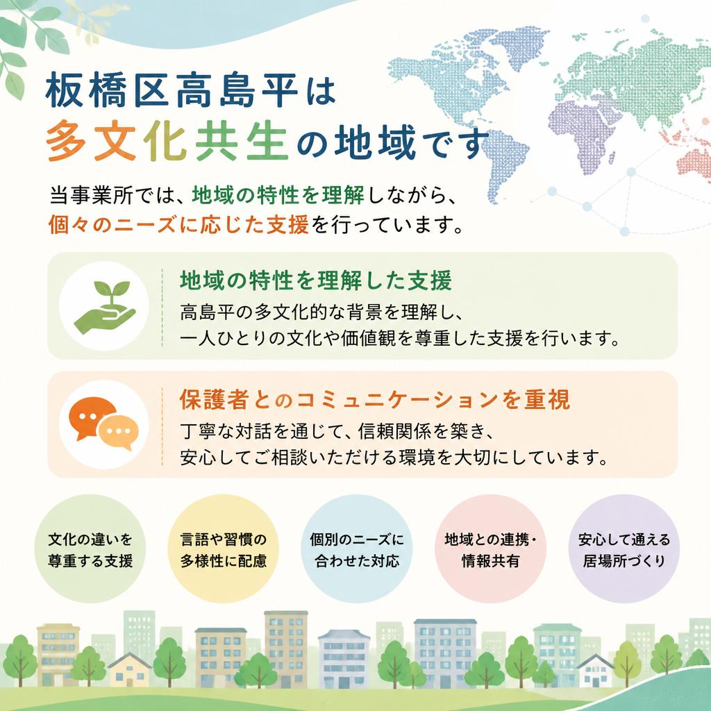 地区の特性とニーズに応じた支援