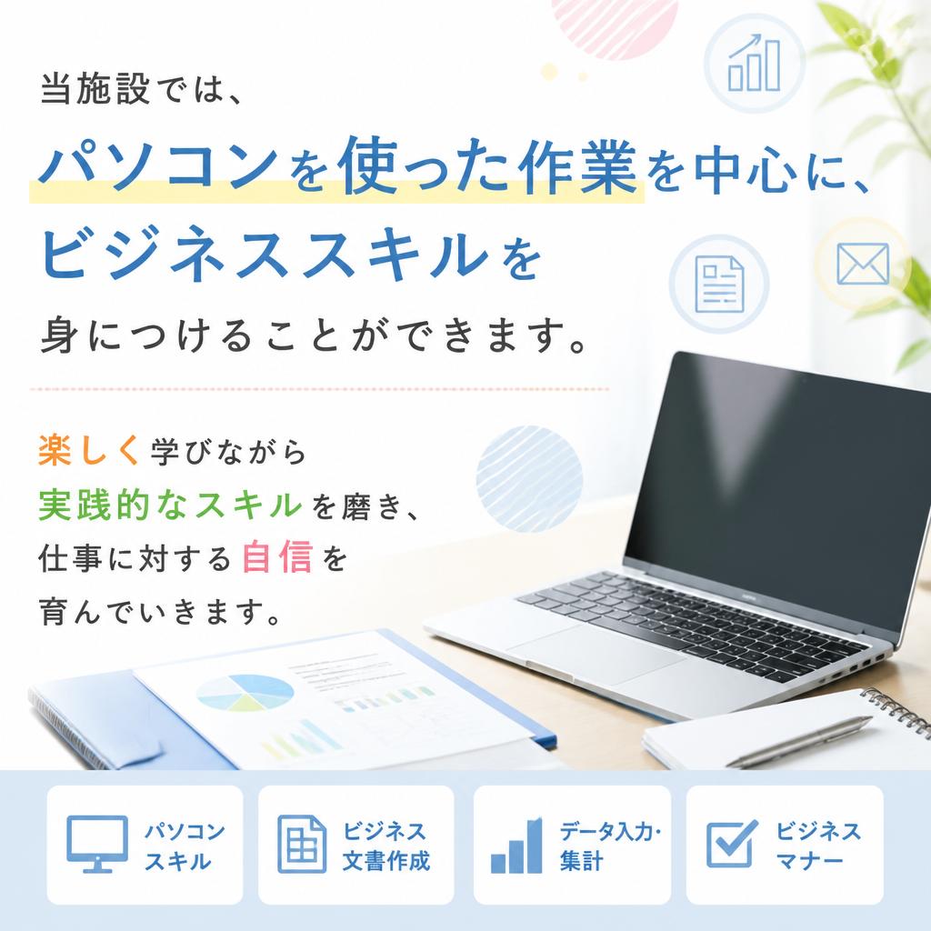 パソコン作業で自分の可能性を広げる
