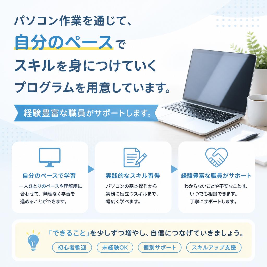 スキルアップのためのプログラム
