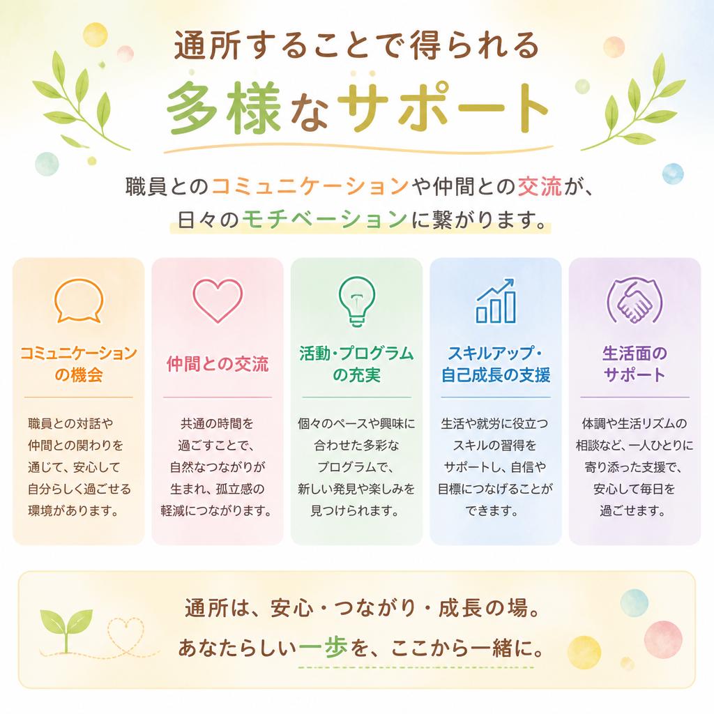 通所のメリット