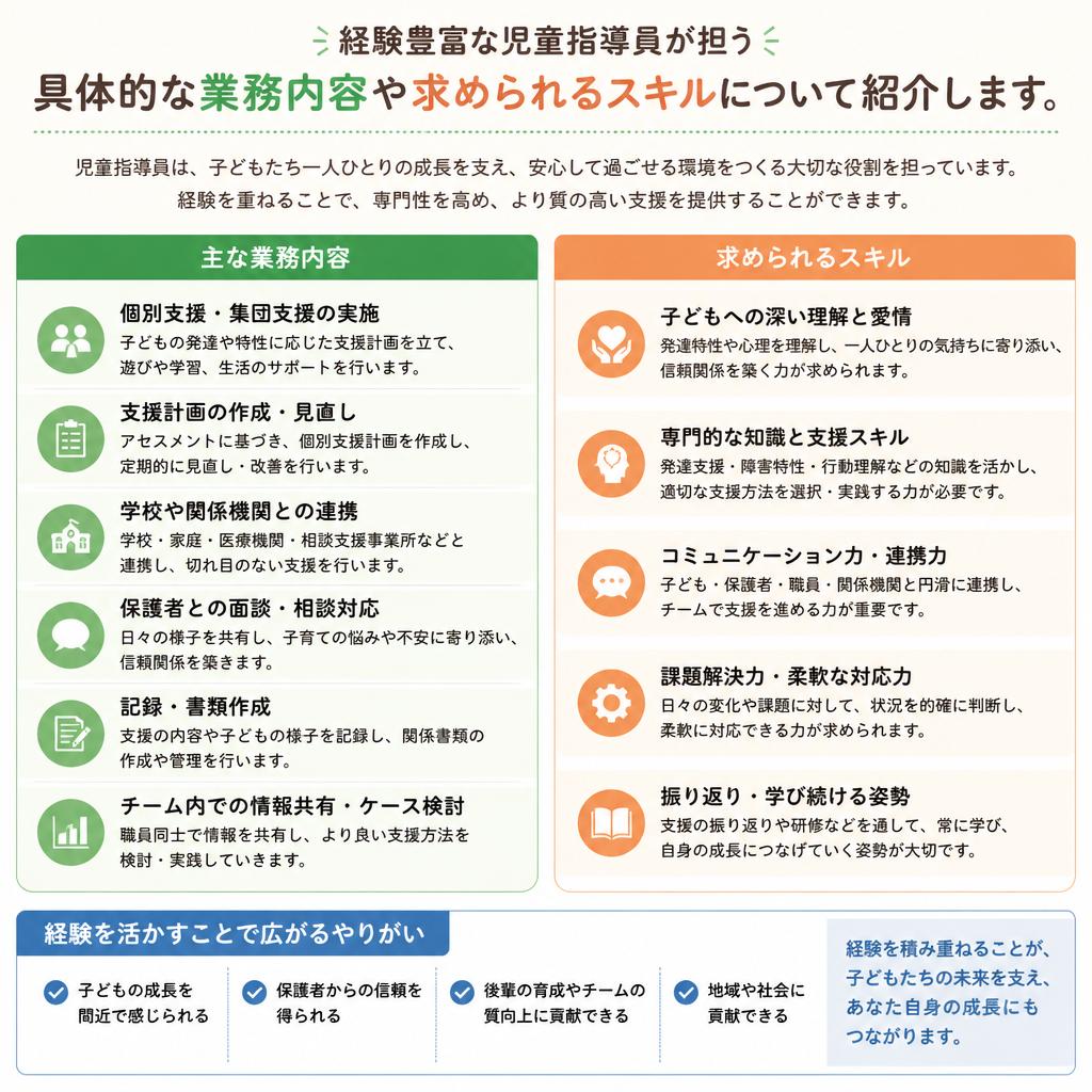 2. 即戦力としての児童指導員の役割