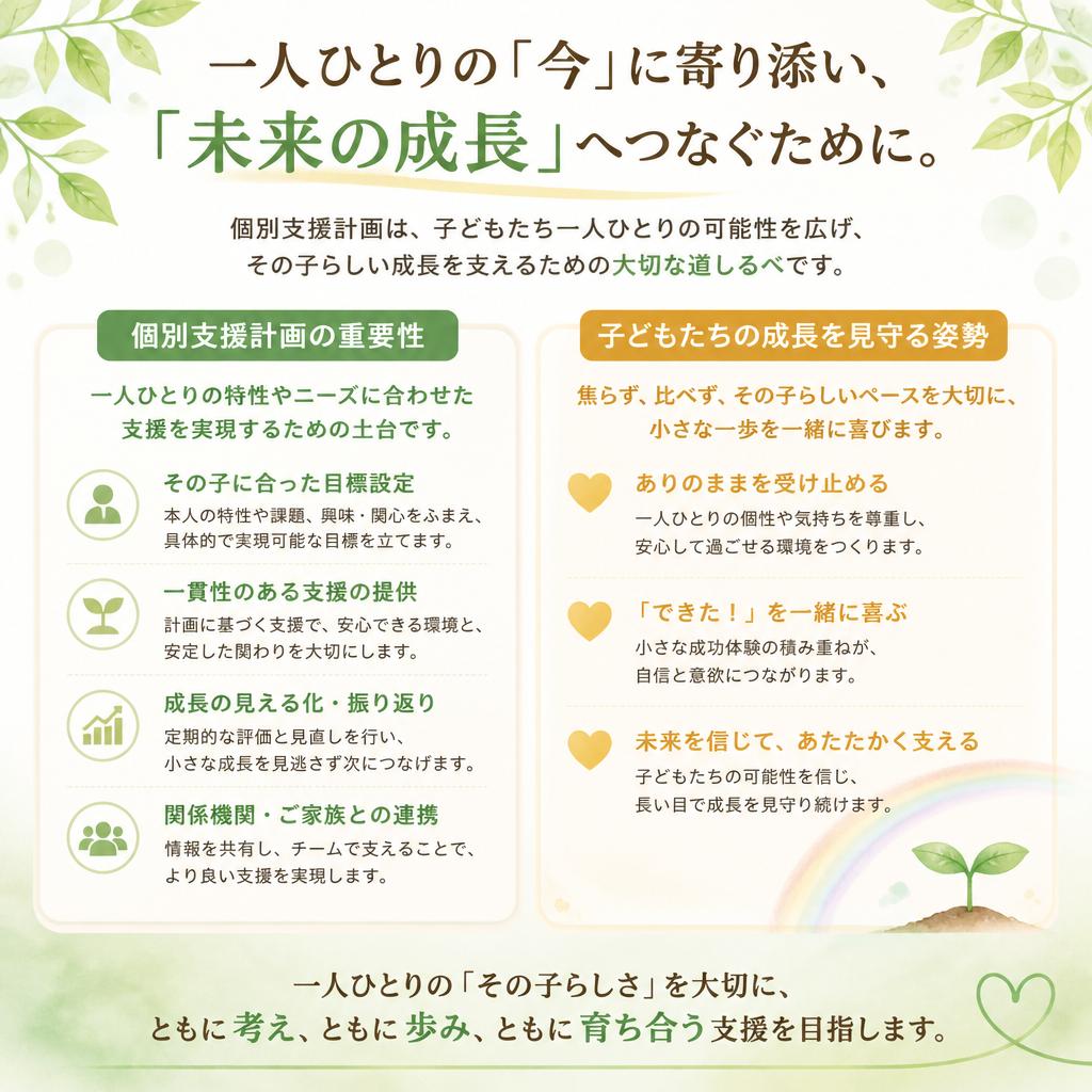 4. 利用者一人ひとりに合わせた支援