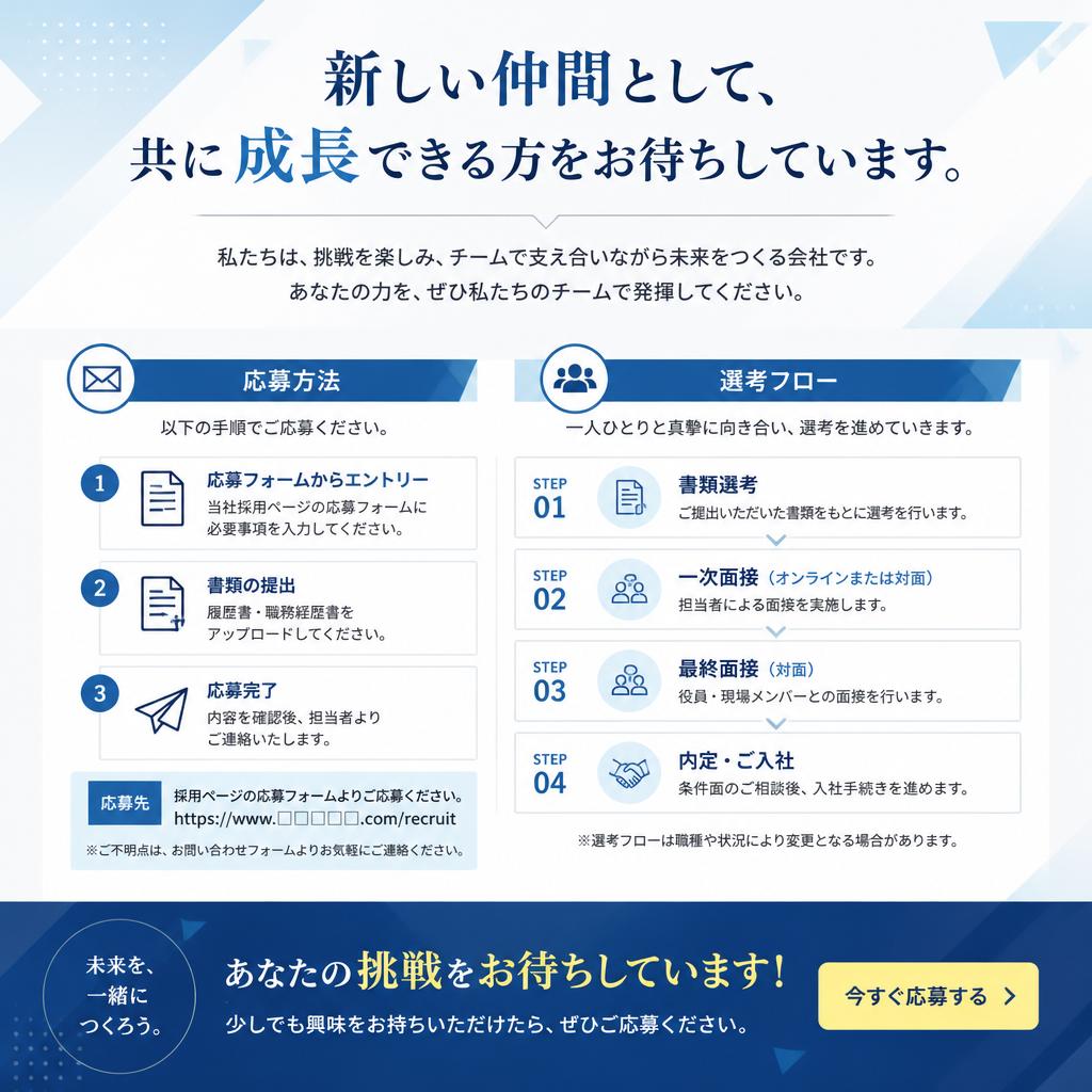 7. あなたも一緒に働きませんか？