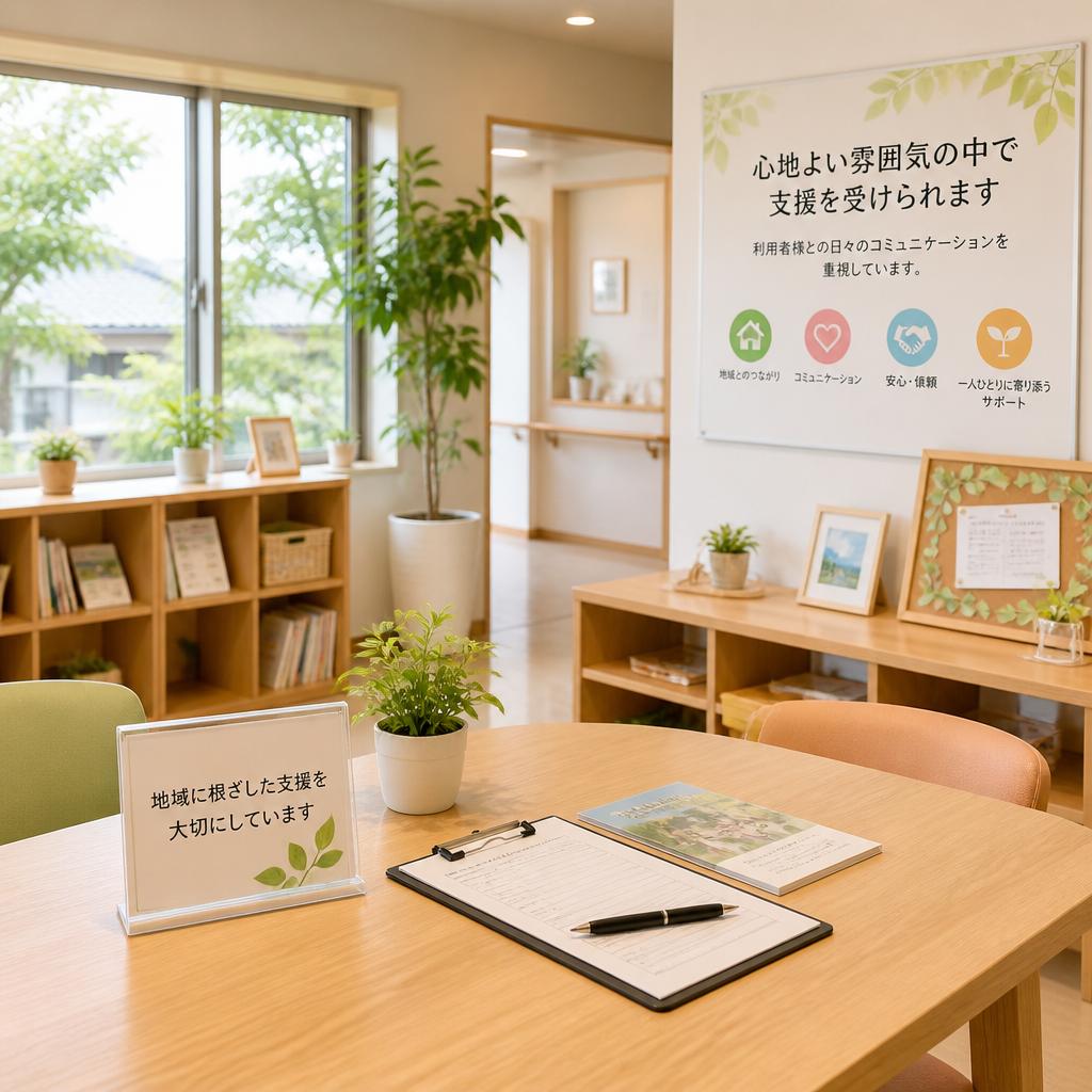 地域密着の支援とコミュニケーション