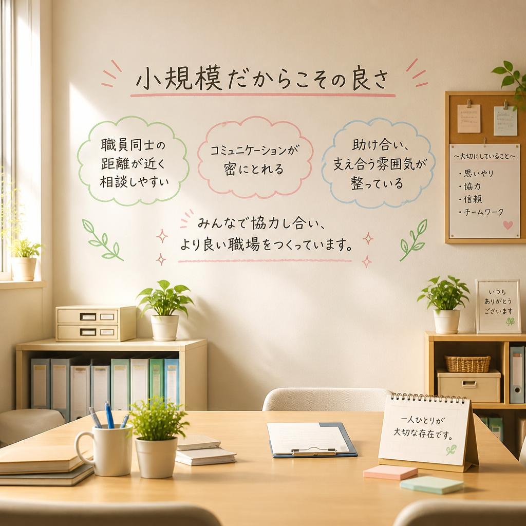 職場環境の特徴