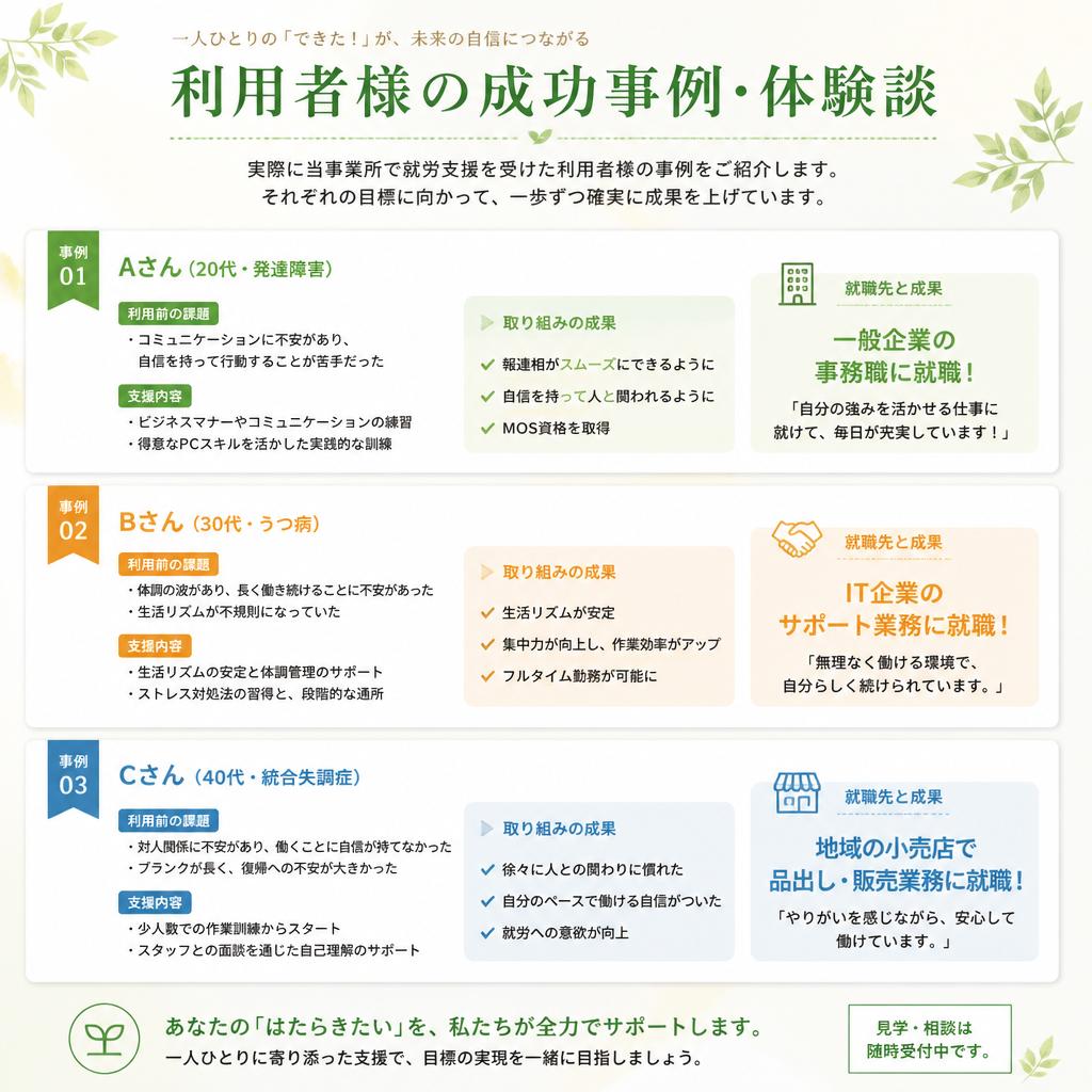 成功事例の紹介